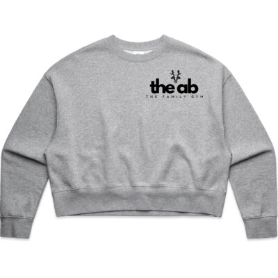 The AB RUN Womens Oversized Crew Thumbnail