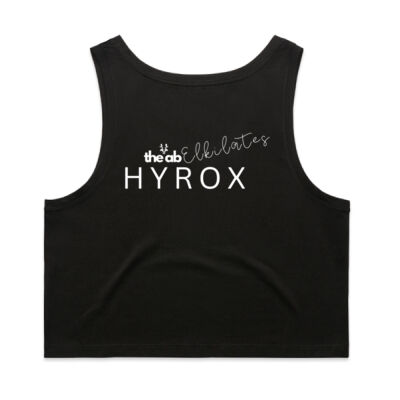 ELKIE 1 - The AB Hyrox Sydney Personalised Womens Crop Singlet  Thumbnail