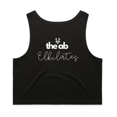 ELKIE 2 - The AB Hyrox Sydney Personalised Womens Crop Singlet  2 Thumbnail