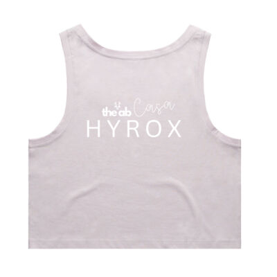 SIENNA - The AB Hyrox Sydney Personalised Womens Crop Singlet  2 Thumbnail