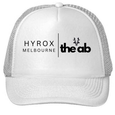 The AB Hyrox Mesh Back Cap WHITE Thumbnail