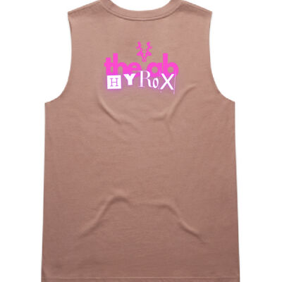 The AB Hyrox WOs Upside Tank PINK Thumbnail
